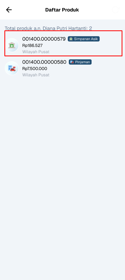 daftar produk anggota